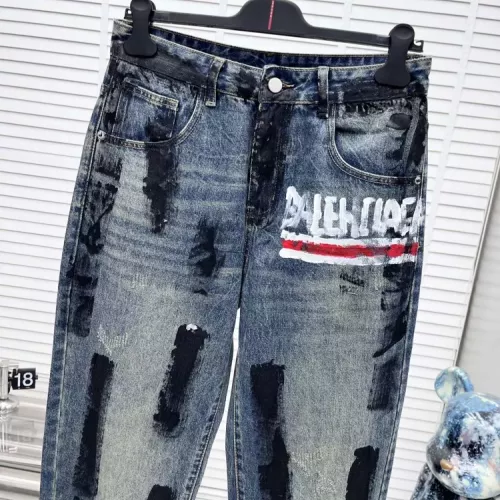 Replica Balenciaga Jeans For Men #1317561 $92.00 USD for Wholesale
