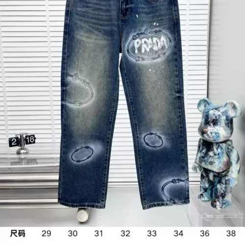 Replica Prada Jeans For Men #1317578 $92.00 USD for Wholesale