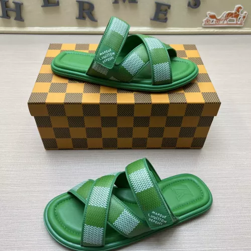 Replica Louis Vuitton Slippers For Men #1317652 $72.00 USD for Wholesale