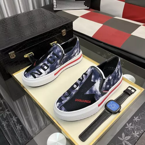 Dsquared Casual Shoes For Men #1317658 $80.00 USD, Wholesale Replica Dsquared Casual Shoes