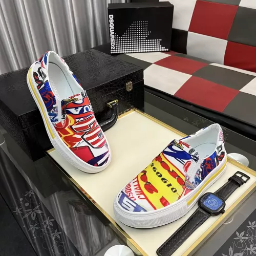 Dsquared Casual Shoes For Men #1317663 $80.00 USD, Wholesale Replica Dsquared Casual Shoes