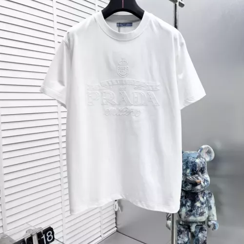 Prada T-Shirts Short Sleeved For Unisex #1317709 $56.00 USD, Wholesale Replica Prada T-Shirts