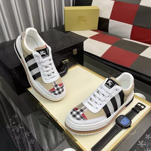 Replica Burberry Casual Shoes For Men #1317714 $80.00 USD for Wholesale