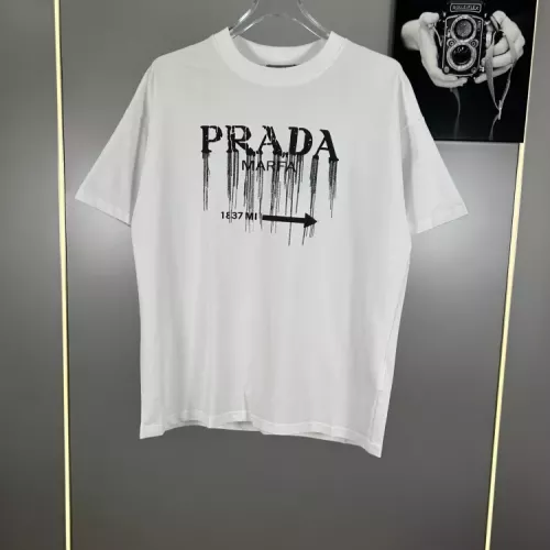 Prada T-Shirts Short Sleeved For Unisex #1317716 $60.00 USD, Wholesale Replica Prada T-Shirts