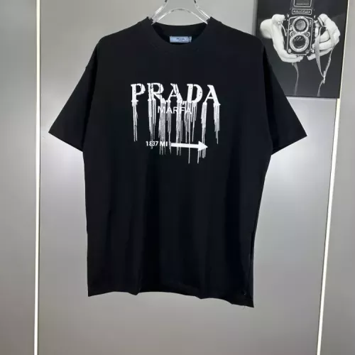 Prada T-Shirts Short Sleeved For Unisex #1317717 $60.00 USD, Wholesale Replica Prada T-Shirts