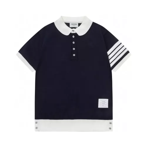 Thom Browne TB T-Shirts Short Sleeved For Unisex #1317722 $45.00 USD, Wholesale Replica Thom Browne TB T-Shirts