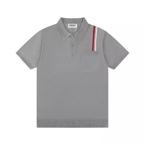 Thom Browne TB T-Shirts Short Sleeved For Unisex #1317727 $45.00 USD, Wholesale Replica Thom Browne TB T-Shirts