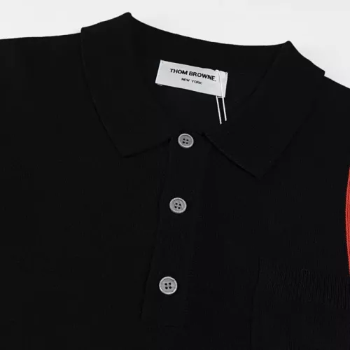 Replica Thom Browne TB T-Shirts Short Sleeved For Unisex #1317728 $45.00 USD for Wholesale