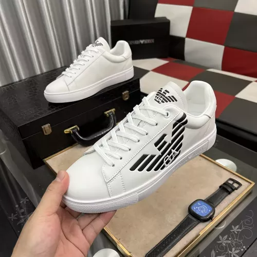 Armani Casual Shoes For Men #1317966 $76.00 USD, Wholesale Replica Armani Casual Shoes