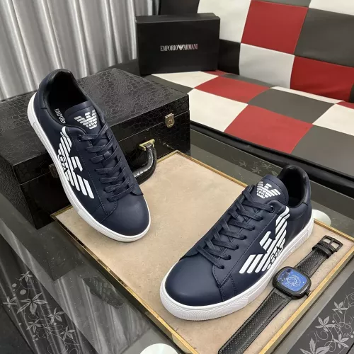 Replica Armani Casual Shoes For Men #1317967 $76.00 USD for Wholesale