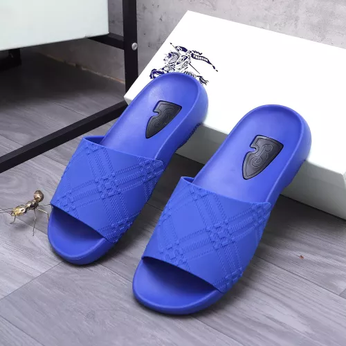 Replica Burberry Slippers For Men #1318069 $56.00 USD for Wholesale