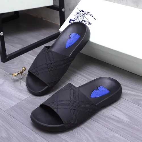 Burberry Slippers For Men #1318072 $56.00 USD, Wholesale Replica Burberry Slippers