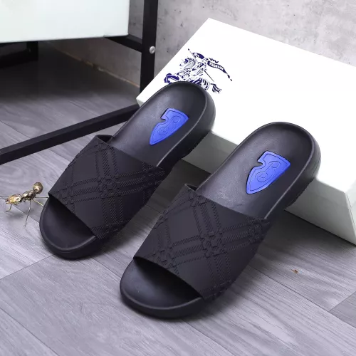 Replica Burberry Slippers For Men #1318072 $56.00 USD for Wholesale