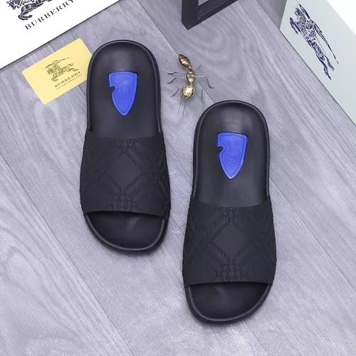 Replica Burberry Slippers For Men #1318072 $56.00 USD for Wholesale