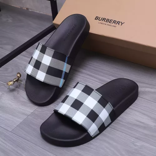Burberry Slippers For Men #1318082 $48.00 USD, Wholesale Replica Burberry Slippers