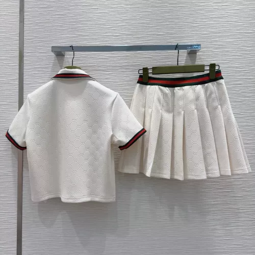 Replica Gucci Tracksuits Short Sleeved For Women #1318318 $85.00 USD for Wholesale