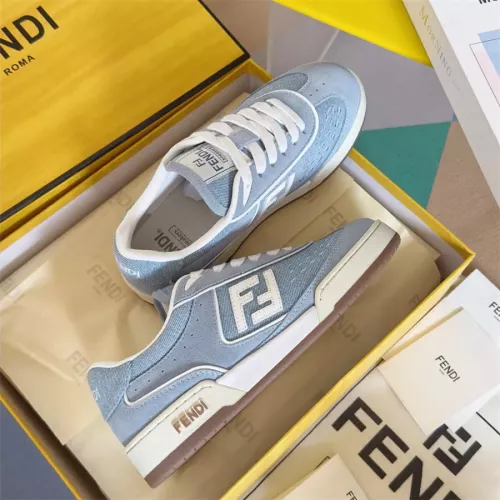 Replica Fendi Casual Shoes For Men #1318329 $105.00 USD for Wholesale