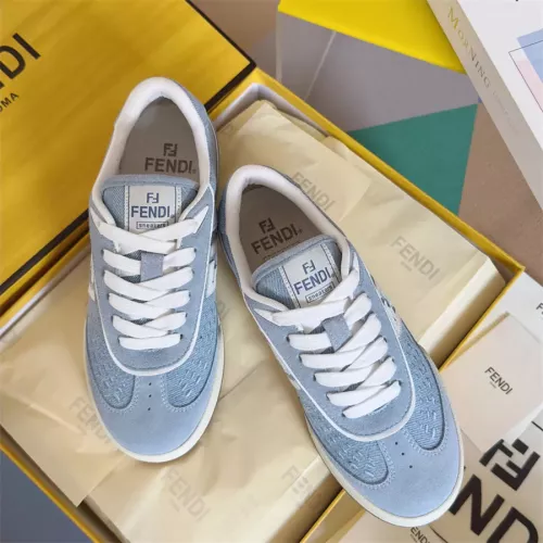 Replica Fendi Casual Shoes For Men #1318329 $105.00 USD for Wholesale