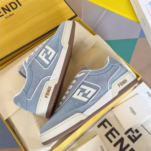 Replica Fendi Casual Shoes For Men #1318329 $105.00 USD for Wholesale