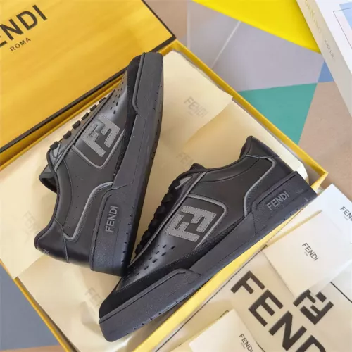 Replica Fendi Casual Shoes For Men #1318332 $105.00 USD for Wholesale