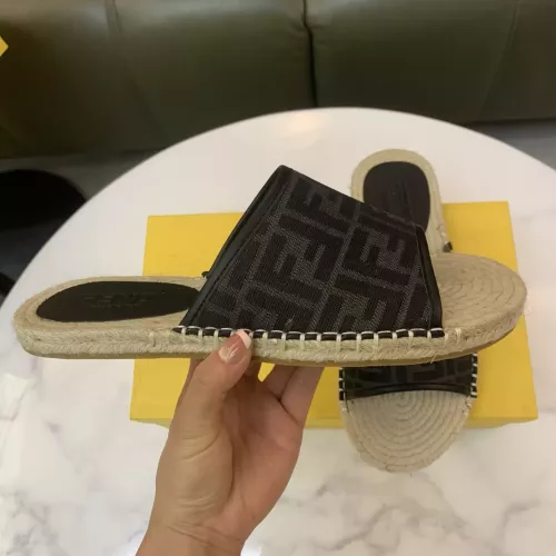 Replica Fendi Slippers For Men #1318496 $60.00 USD for Wholesale
