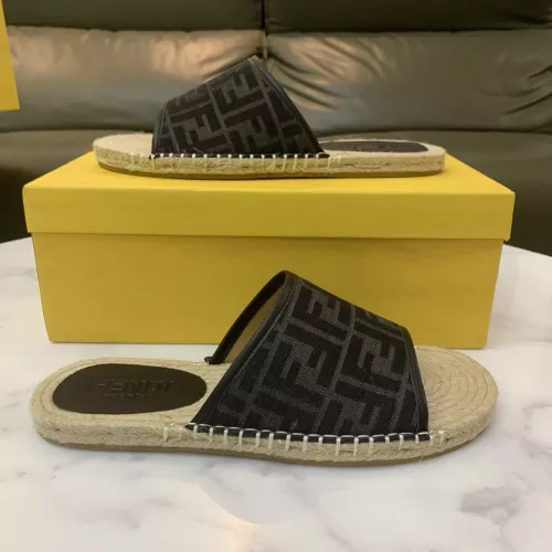 Replica Fendi Slippers For Men #1318496 $60.00 USD for Wholesale