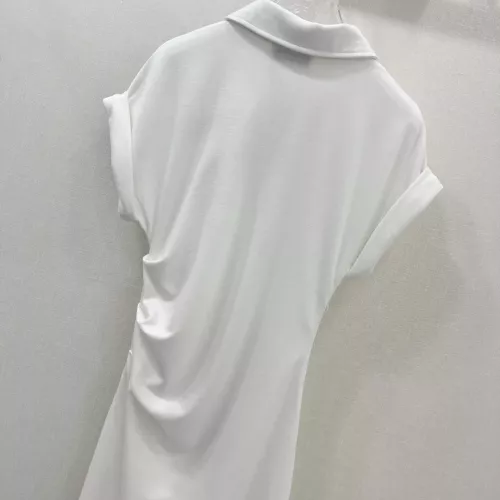 Replica MIU MIU Dresses Short Sleeved For Women #1318582 $85.00 USD for Wholesale