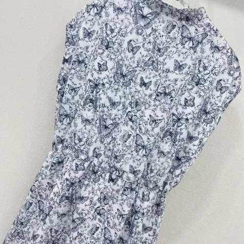 Replica Christian Dior Dresses Sleeveless For Women #1318673 $118.00 USD for Wholesale