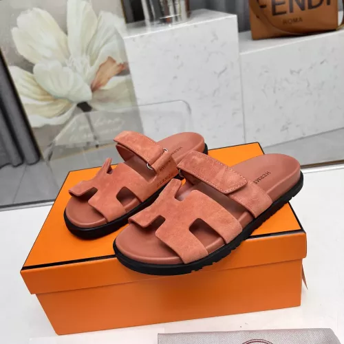 Hermes Slippers For Men #1318717 $88.00 USD, Wholesale Replica Hermes Slippers