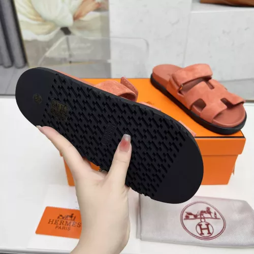Replica Hermes Slippers For Men #1318717 $88.00 USD for Wholesale