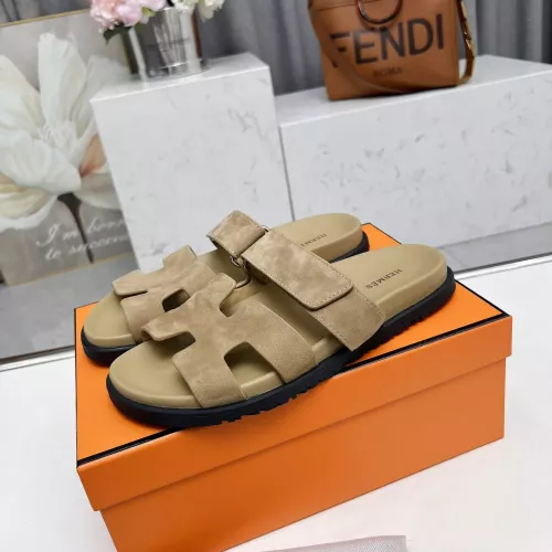 Hermes Slippers For Men #1318724 $88.00 USD, Wholesale Replica Hermes Slippers