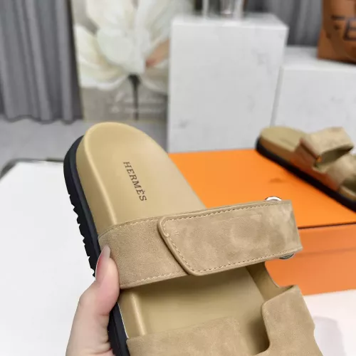 Replica Hermes Slippers For Men #1318724 $88.00 USD for Wholesale