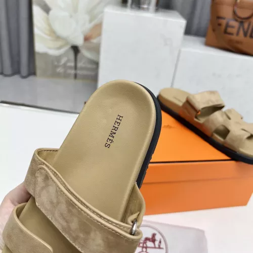 Replica Hermes Slippers For Men #1318724 $88.00 USD for Wholesale
