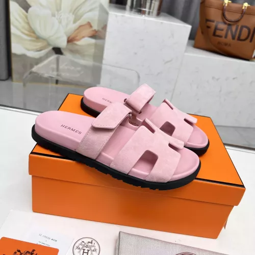 Replica Hermes Slippers For Men #1318729 $88.00 USD for Wholesale