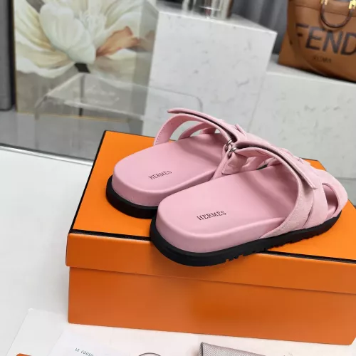 Replica Hermes Slippers For Men #1318729 $88.00 USD for Wholesale