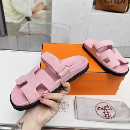 Replica Hermes Slippers For Men #1318729 $88.00 USD for Wholesale