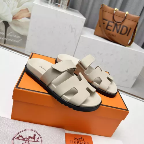 Replica Hermes Slippers For Men #1318737 $88.00 USD for Wholesale