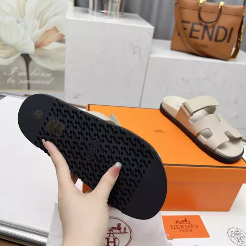 Replica Hermes Slippers For Men #1318737 $88.00 USD for Wholesale