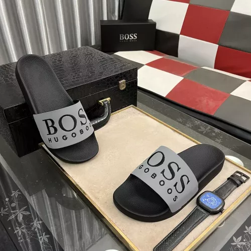 Boss Slippers For Men #1318784 $45.00 USD, Wholesale Replica Boss Slippers