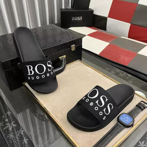 Boss Slippers For Men #1318787 $45.00 USD, Wholesale Replica Boss Slippers