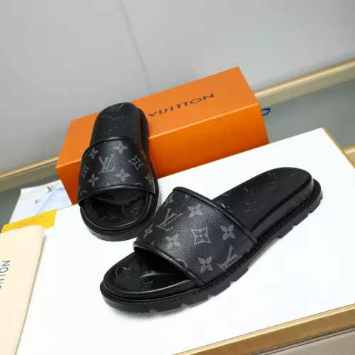 Louis Vuitton Slippers For Men #1318896 $64.00 USD, Wholesale Replica Louis Vuitton Slippers
