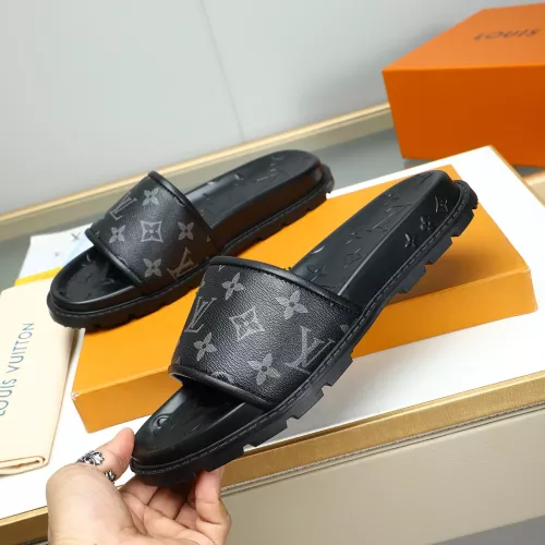 Replica Louis Vuitton Slippers For Men #1318896 $64.00 USD for Wholesale