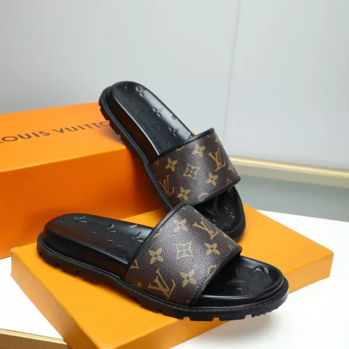 Replica Louis Vuitton Slippers For Men #1318898 $64.00 USD for Wholesale