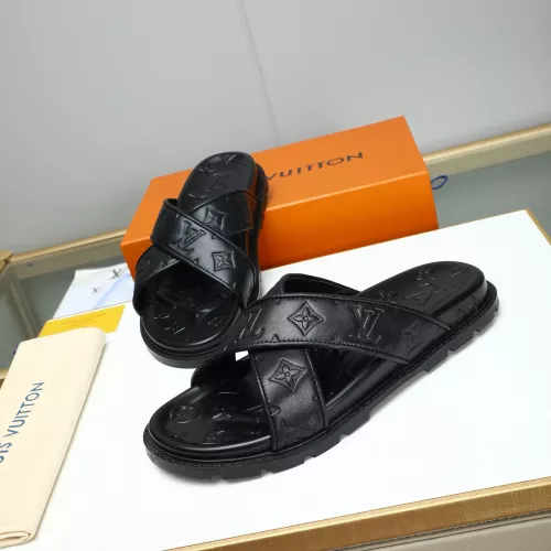 Louis Vuitton Slippers For Men #1318904 $64.00 USD, Wholesale Replica Louis Vuitton Slippers