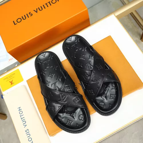 Replica Louis Vuitton Slippers For Men #1318904 $64.00 USD for Wholesale