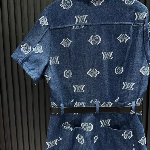 Replica Louis Vuitton LV Dresses Short Sleeved For Women #1318909 $96.00 USD for Wholesale