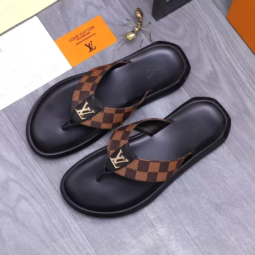 Replica Louis Vuitton Slippers For Men #1318910 $45.00 USD for Wholesale