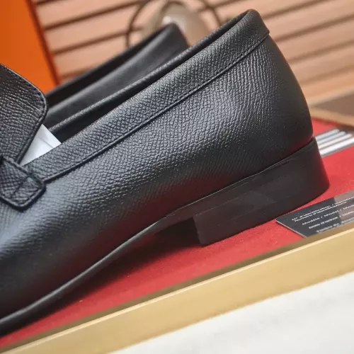 Replica Hermes Leather Shoes For Men #1319142 $100.00 USD for Wholesale