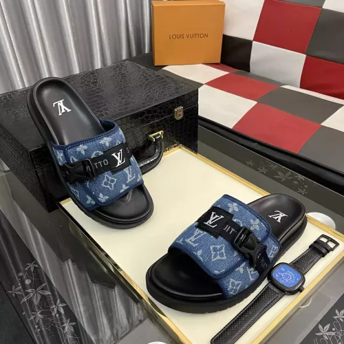 Replica Louis Vuitton Slippers For Men #1319172 $60.00 USD for Wholesale