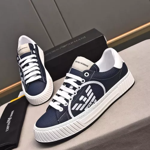 Armani Casual Shoes For Men #1319223 $76.00 USD, Wholesale Replica Armani Casual Shoes